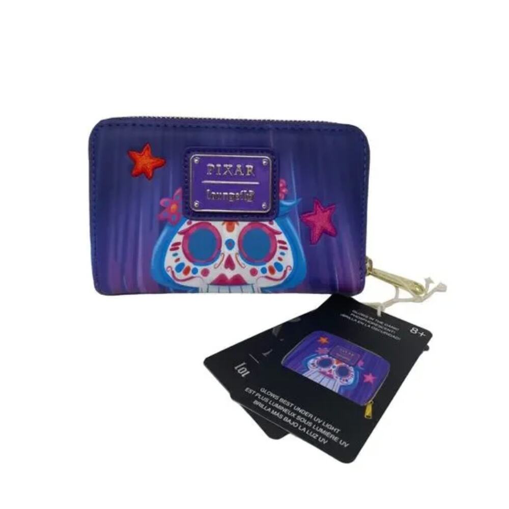 Loungefly Pixar Moments Miguel & Hector Performance Zip Wallet NWT - Picture 6 of 6